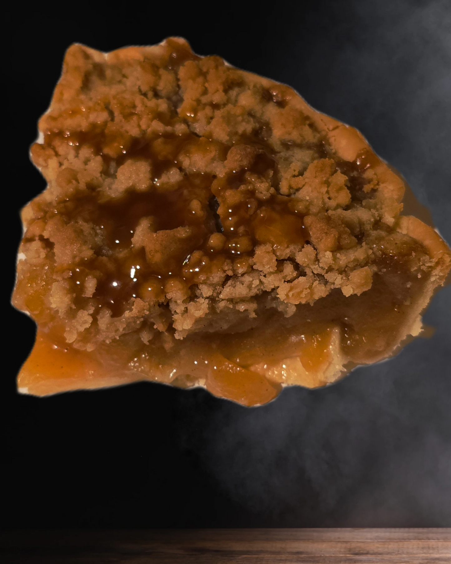Vanilla burbon apple crisp