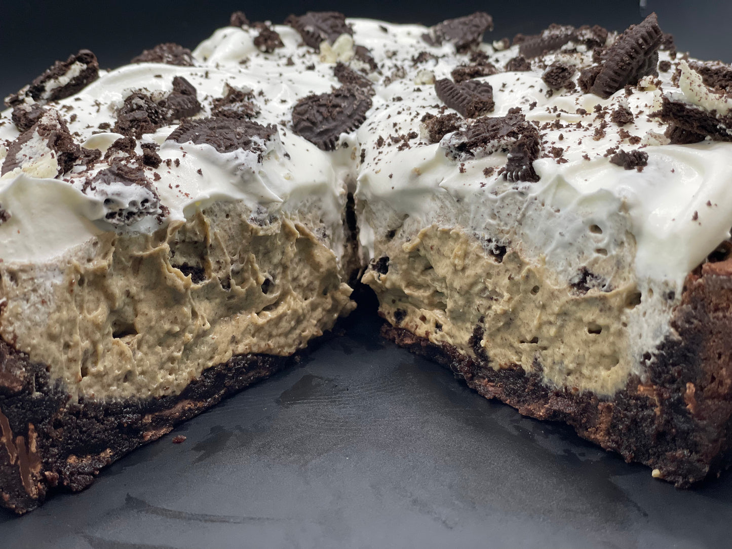 Brownie bottom oreo goop