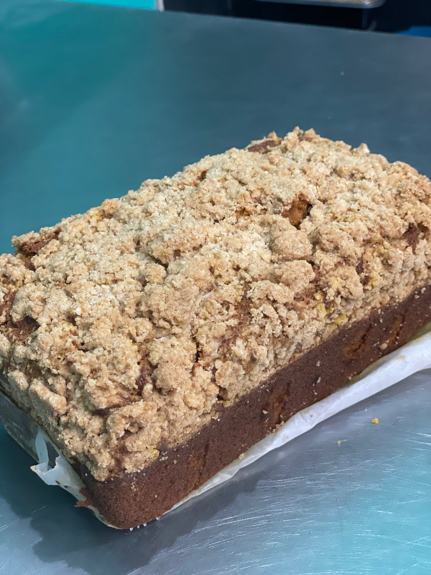Pumpkin krumb bread